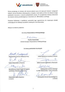 Deklaracja współpracy OZE